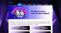 Desktop Screenshot of kamplays.com